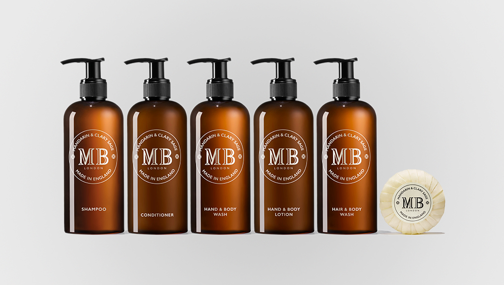 Hotel Wall Bracket Pump Bottle 300ml Shampoo and Body Wash Hand Wash for Hotel