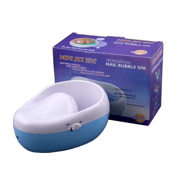 Electric Hand Massage Nail Manicure Soak Bowl Bubble Spa Nail Care Finger Bowl Features Grid 4
