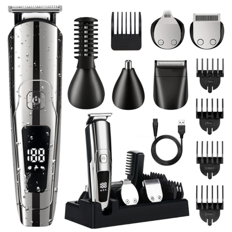 All-in-One Comfortable Safe Men's Body Hair Groomer System