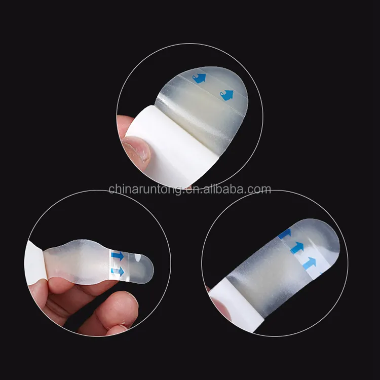 Adhesive Hydrogel Foot Plasters - Ultra-Thin Blister Treatment for Shoes & Boots