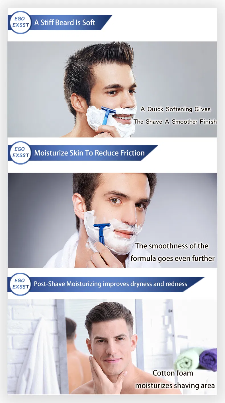 Men Care Beard Grooming Shaving Foam Gel/Mousse/Cream