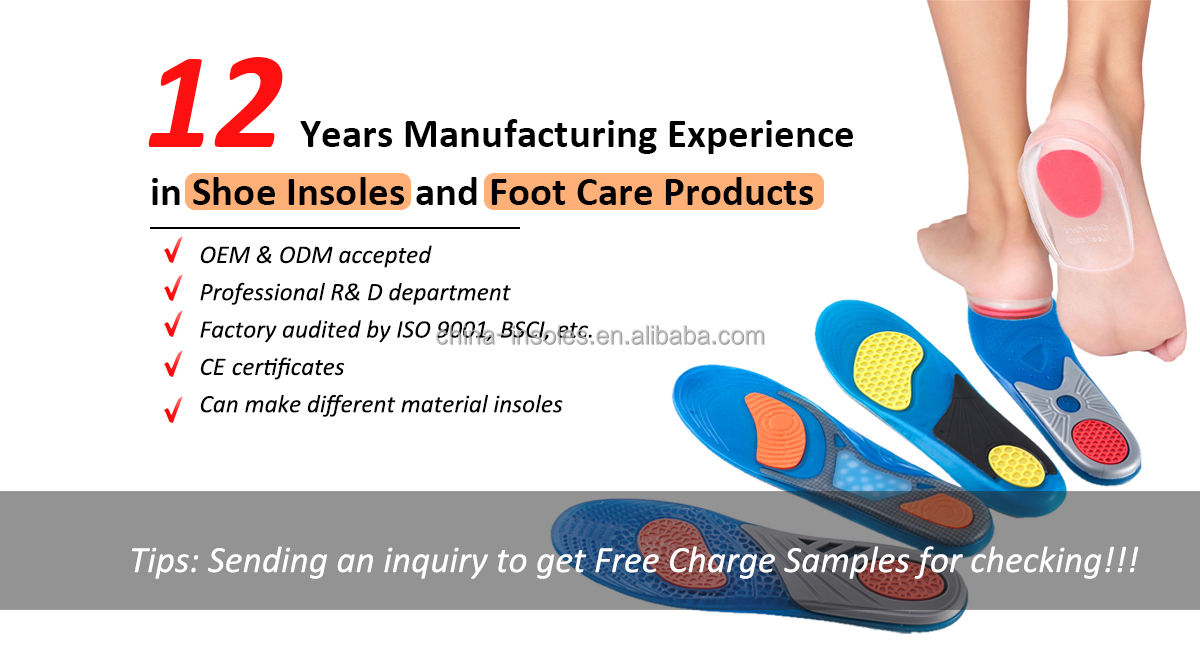 Breathable Massage Insoles Banner