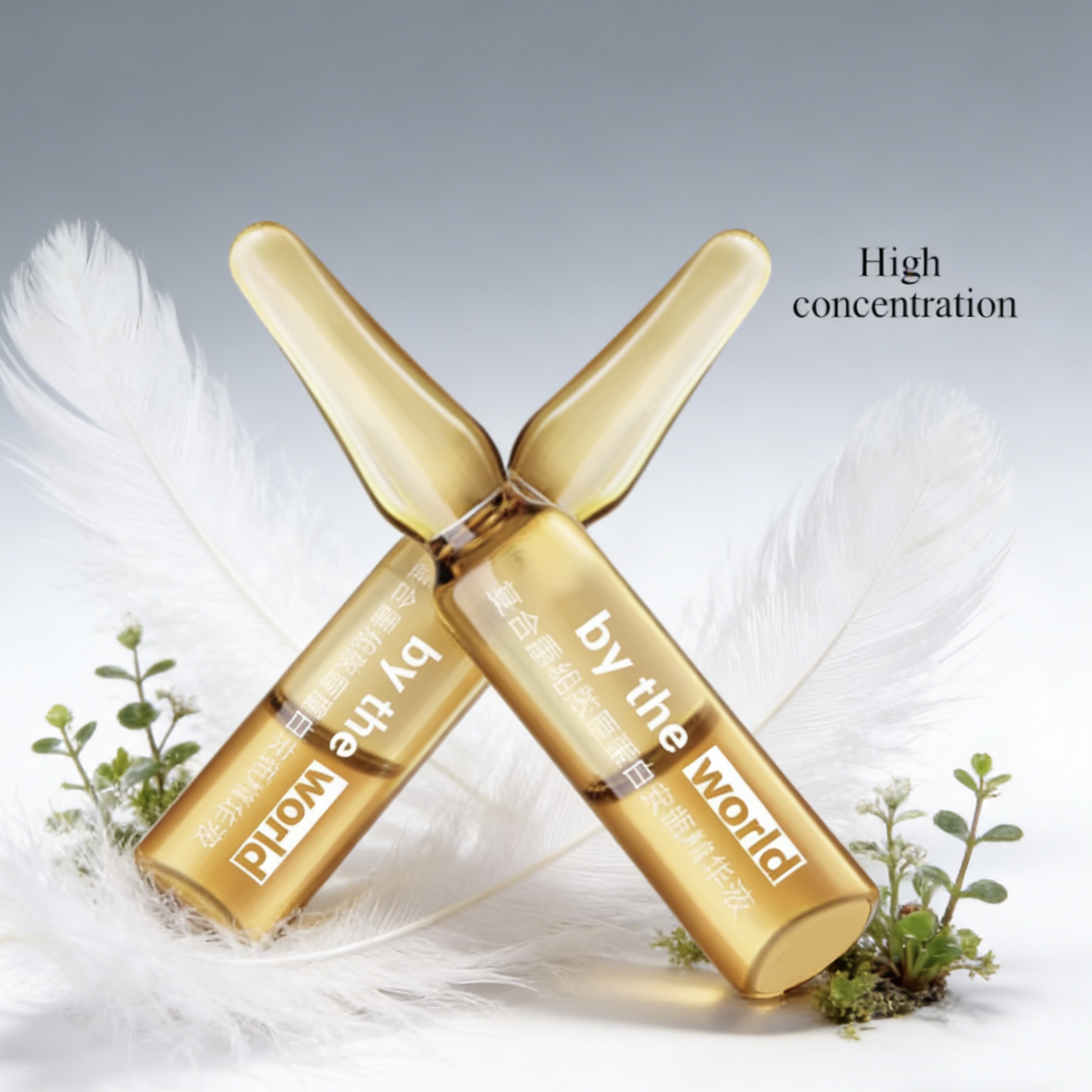 Firming &amp; Plumping Facial Ampoule Serum Ovine Placenta and Collagen Formula