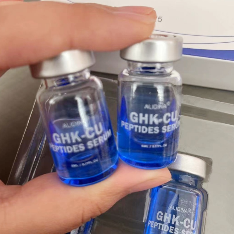 Ghk-Cu Peptides Intensive Serum Copper Peptides Serum GHK-Cu Hyaluronic Acid Anti-Aging Facial Ampoule Serum
