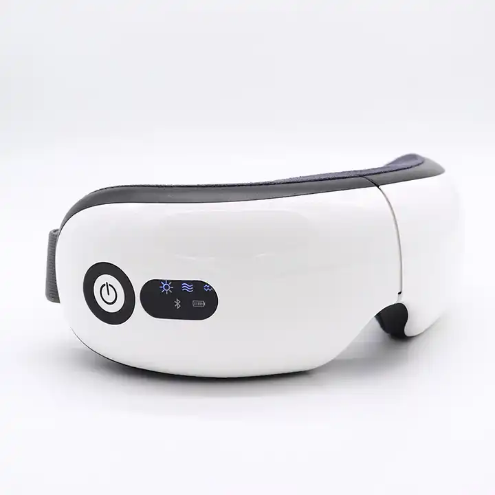 Portable 4D Vibration Kneading Breathable Eye Mask Eye Care Massager Machine with air Compression Eye Massager Device