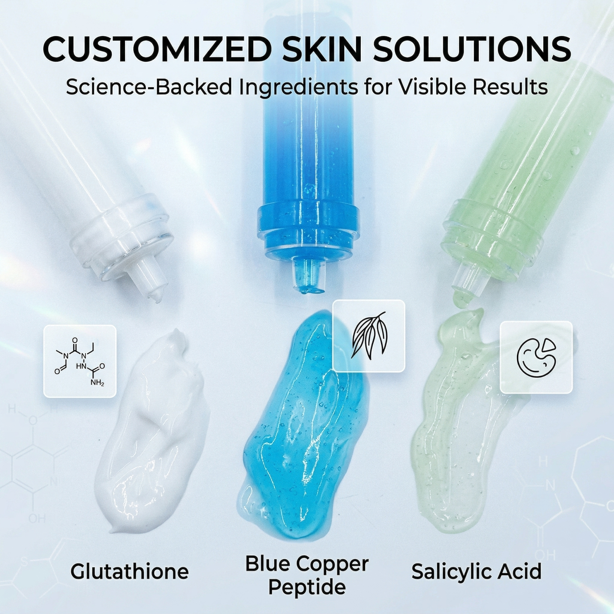 Spicule Microneedle Skin Repair Ampoule | 3-Color Hydrolyzed Sponge Spicule Face Serum 5ml Deep Absorption Skin Transformation
