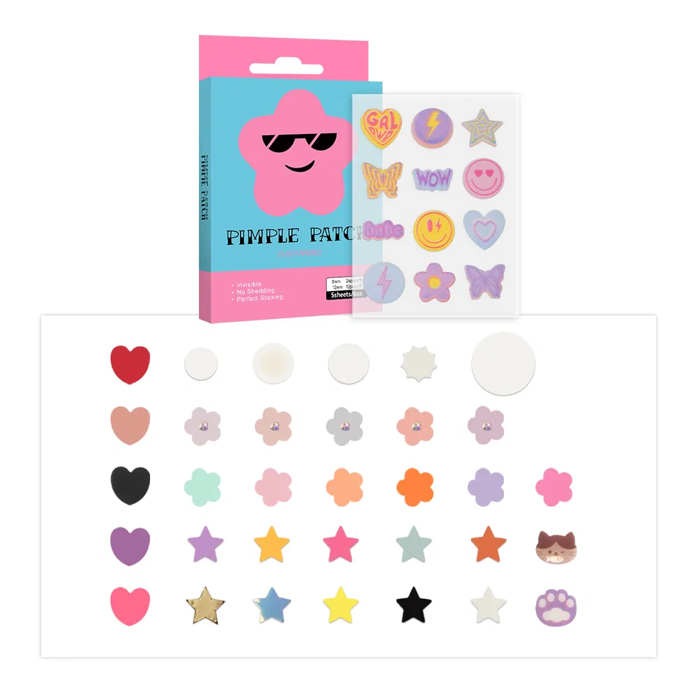 Private Label Custom Hydrocolloid Acne Patches