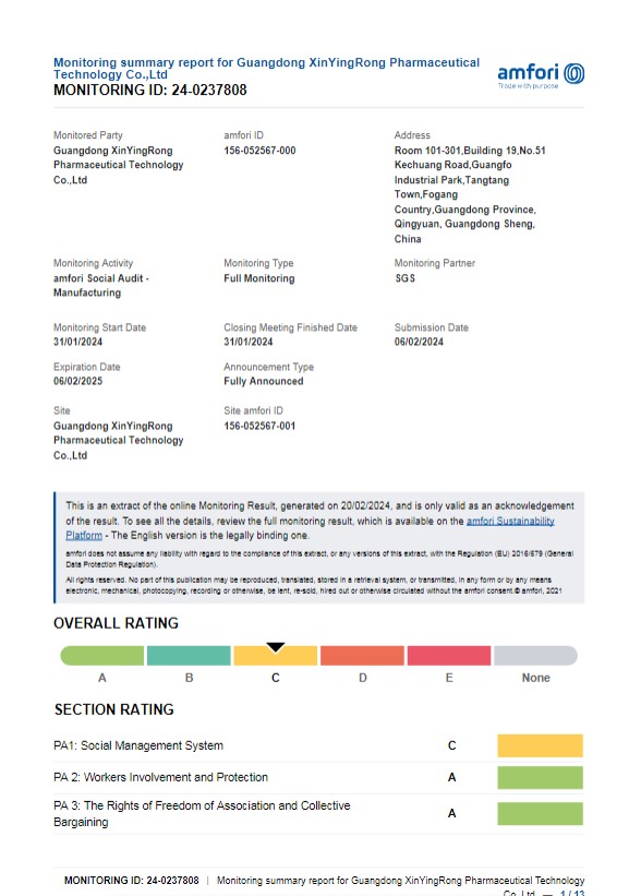Quality Standard 2