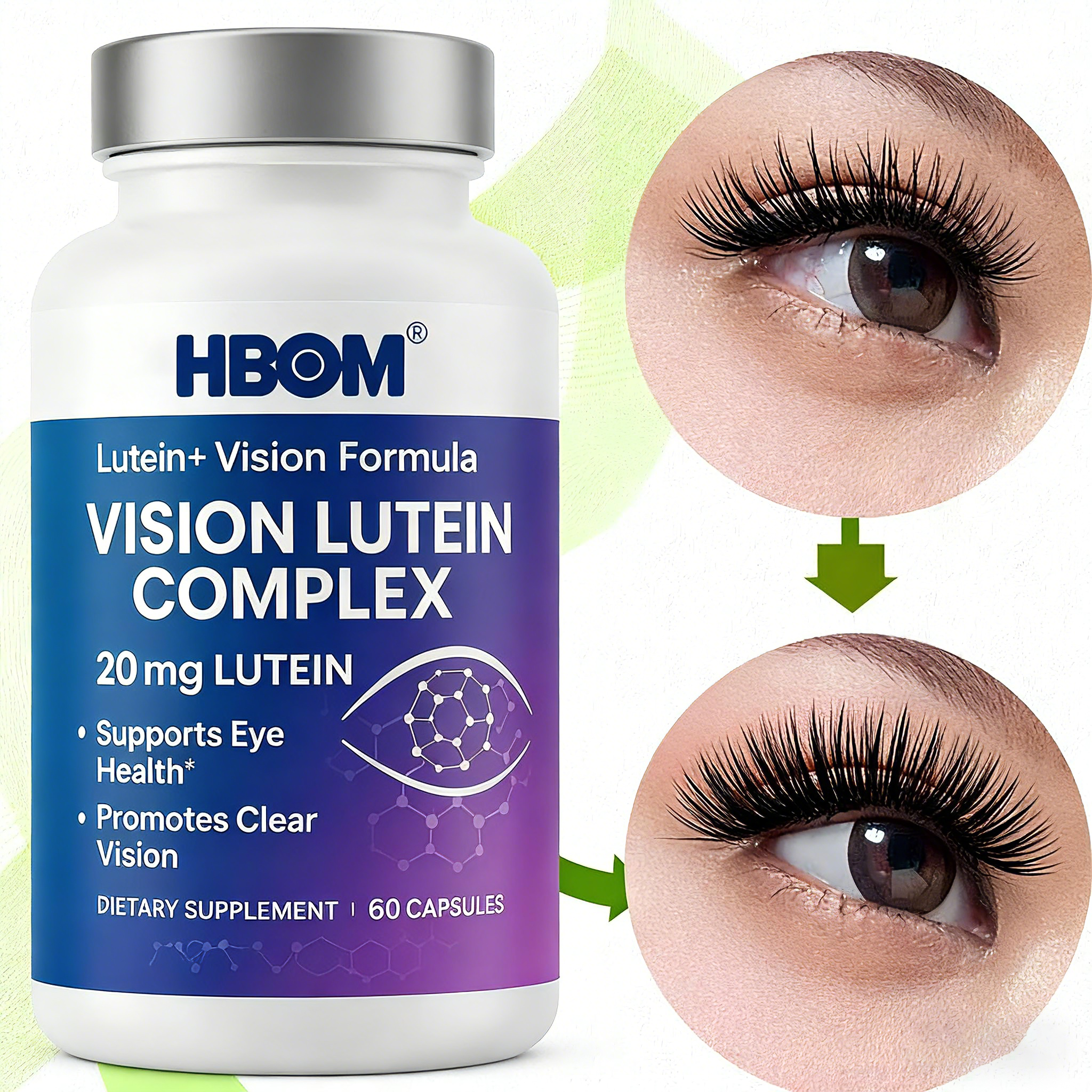 OEM ODM Health Care Zeaxanthin Lutein Softgel Capsule Eye Vitamin Supplement Lutein Capsules for Eyes