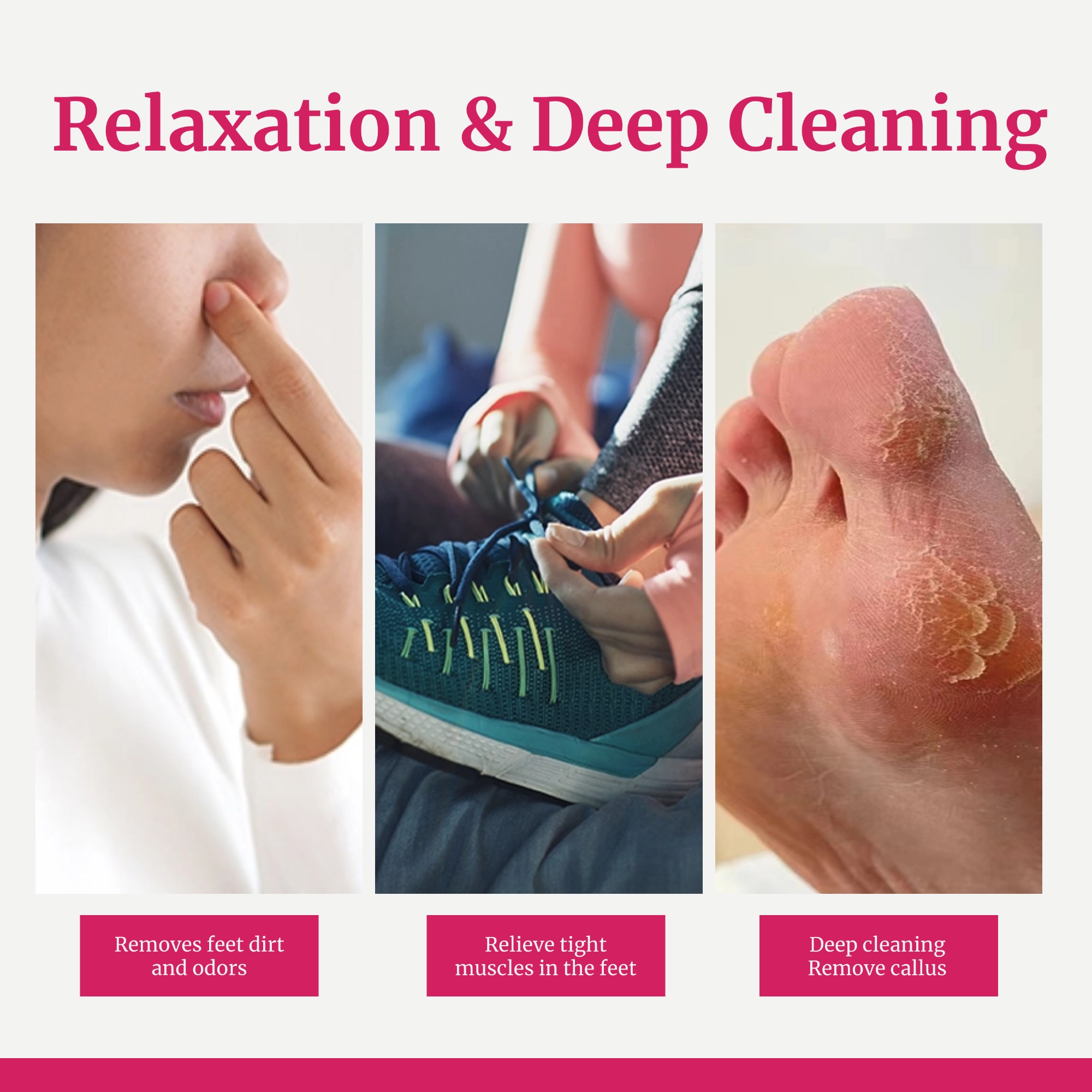 Jelly Spa Kit Salt Salon Service Foot SPA Crystal Mud Soak Nail Cuticle Callus Cleaning Foot SPA Gel Pedicure at Home Salt