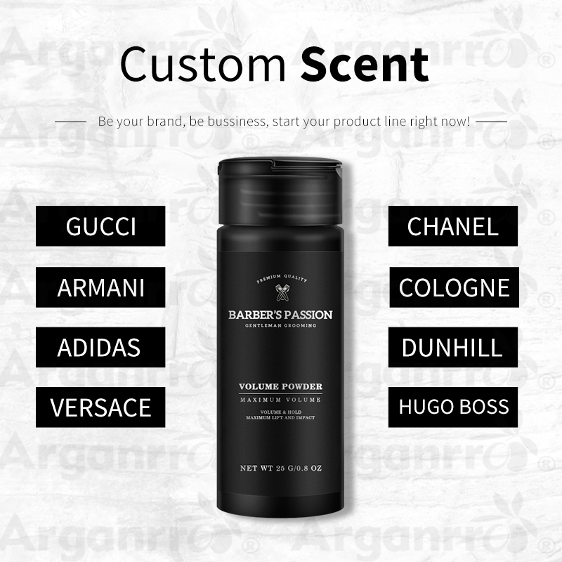 Profession Design Private Label Hair Products For Barbers Matte Pomade Styling Powder Clay Sea Salt Spray