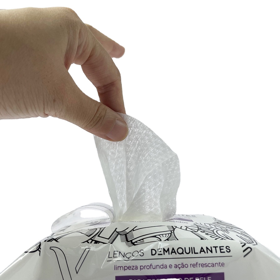Biodegradable Makeup Remover Face Wipes Eco-friendly Paper Wipes Packaged Individually Safe for Adults 1000 Packs