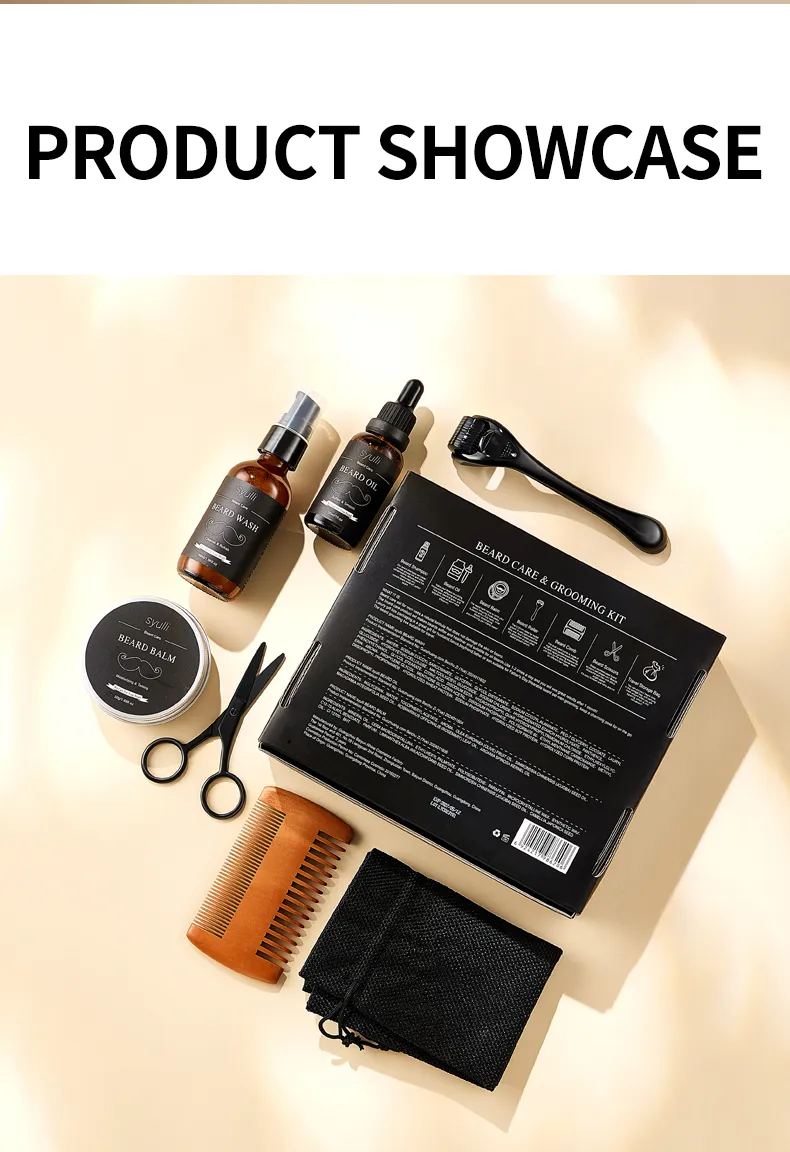 Premium Beard Grooming Set 7 PCS