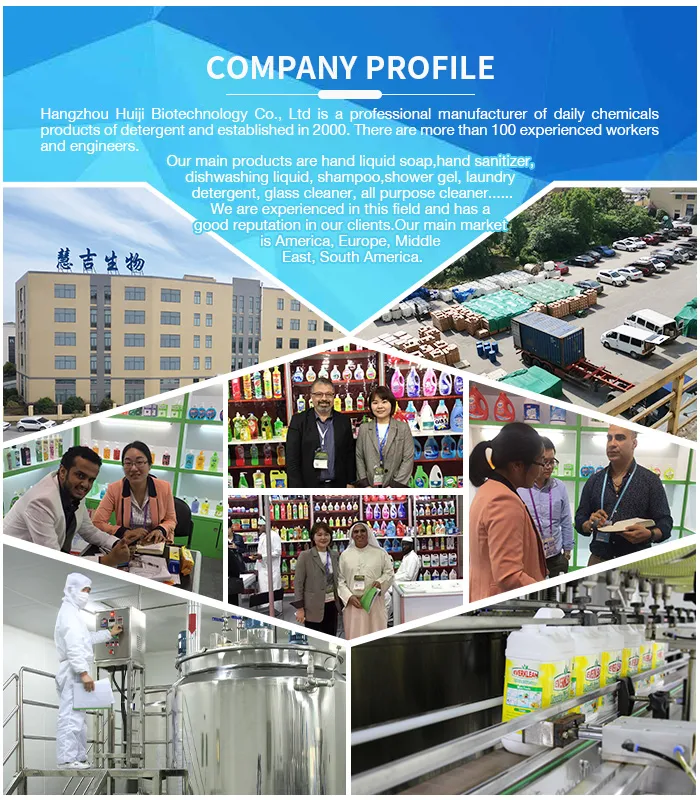 Liquid Hand Wash Container Specifications