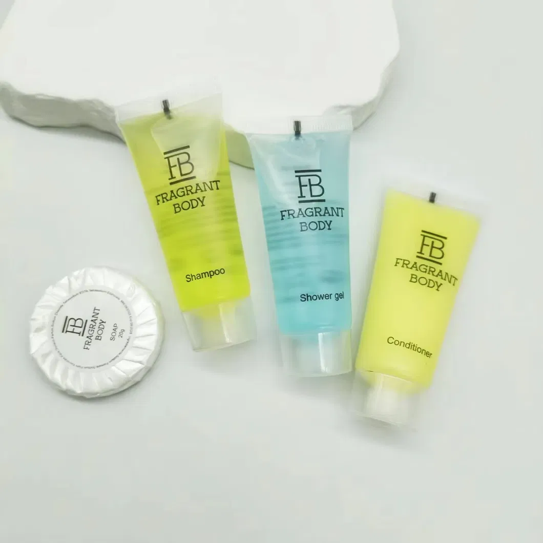 25ml Mini Size Shampoo Wholesale Private Label Hotel Amenities Disposable Body Wash