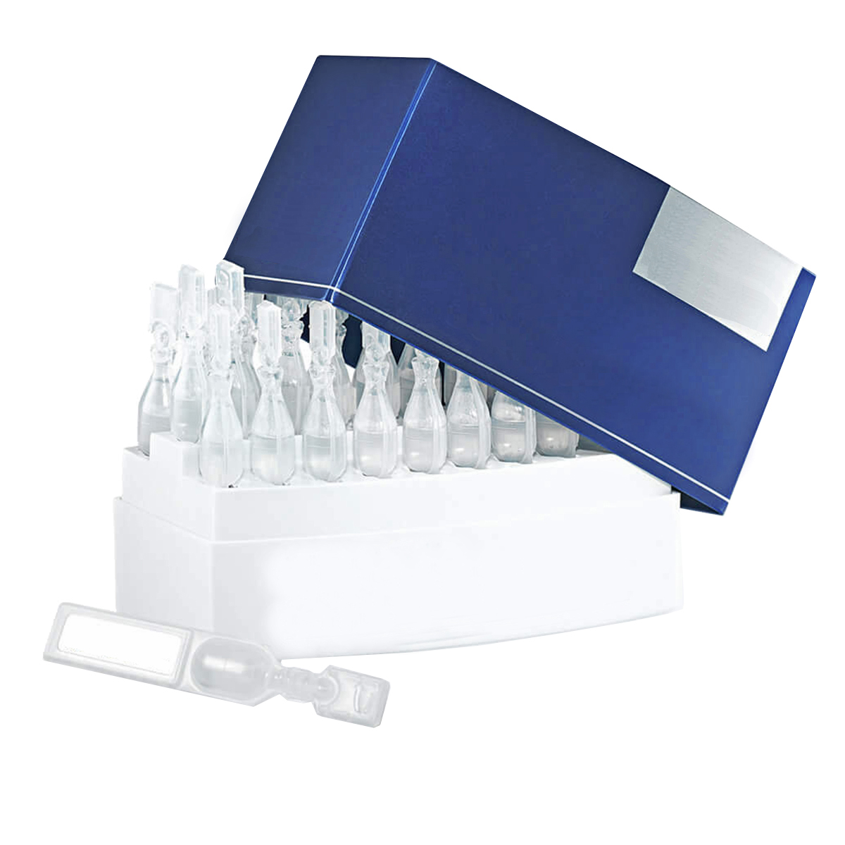 Private Label Moisturizing Soothing Single Dose Hyaluronic Acid Serum Vial Ampoule