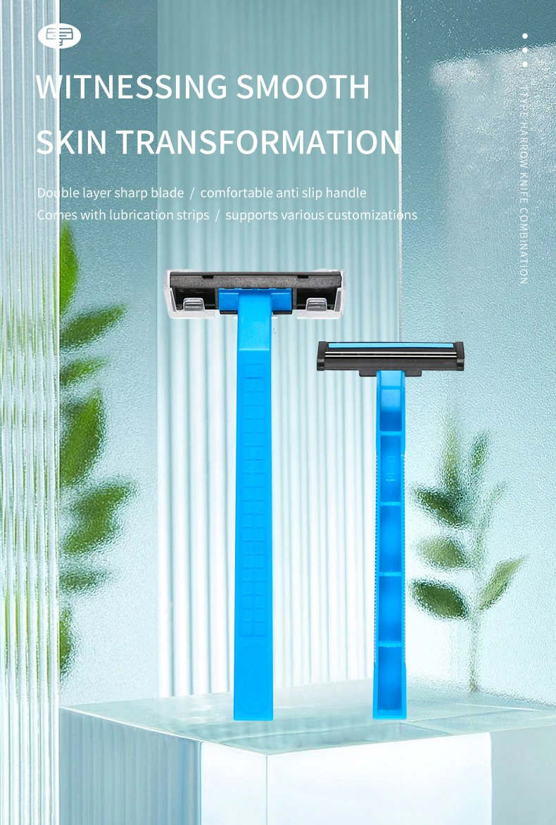 Premium Dual Blade Travel Shaver for Men’ S Grooming