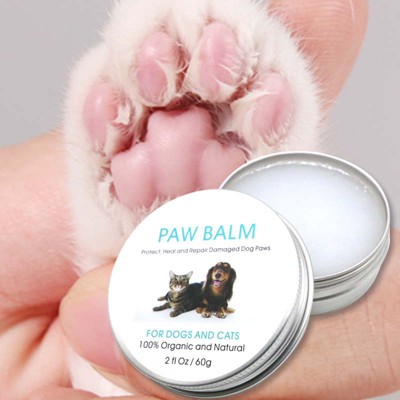 Pet Paw Nose Balm 15g Eco-Friendly Natural Lavender Scent 2-in-1 Soothing Balm For Dry Skin Claw Care For Cats &amp; Small Animals