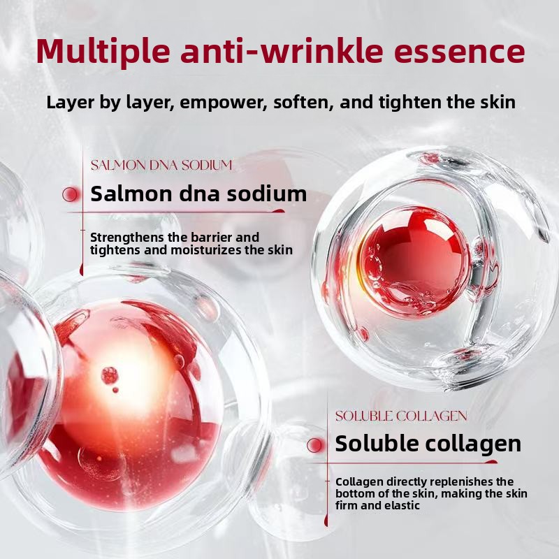Korean PDRN Salmon DNA Serum Skin Booster for Ampoule Strong Repairing Face Brightening Anti-Aging MTS Therapy