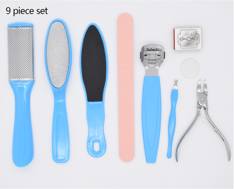 Selling Foot Care Pedicure Set of 10 for Peeling Calluses