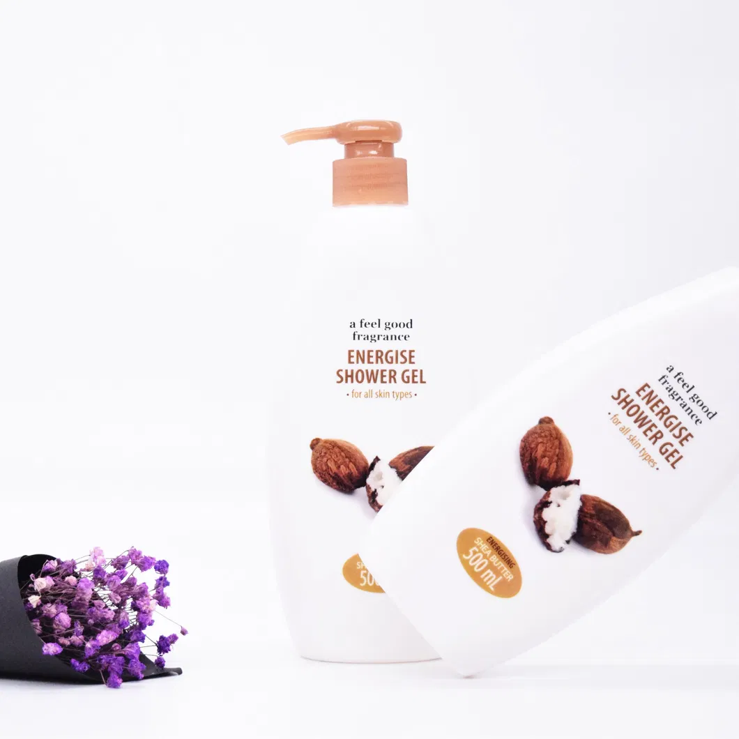 Three Kinds of Shower Gel Nourishing Body Wash Moisturizing Skin - Shea Butter Details
