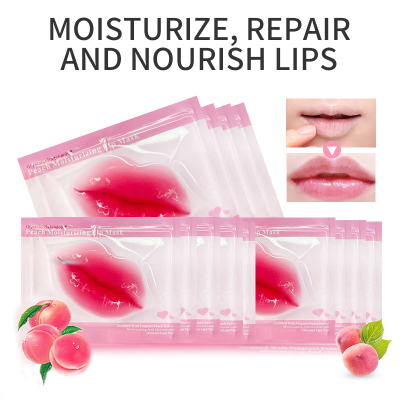 Hot Selling Wrinkle Moisturizer Care Crystal Collagen Lip Care Mask Lips Sleeping Mask