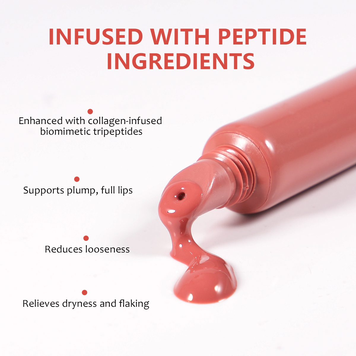 High Quality Private Label Lipgloss Lipbalm Cream Lip Tint Cherry Balm Long-Lasting Peptide Tinted Lip Balm Soft Glossy Lip Balm