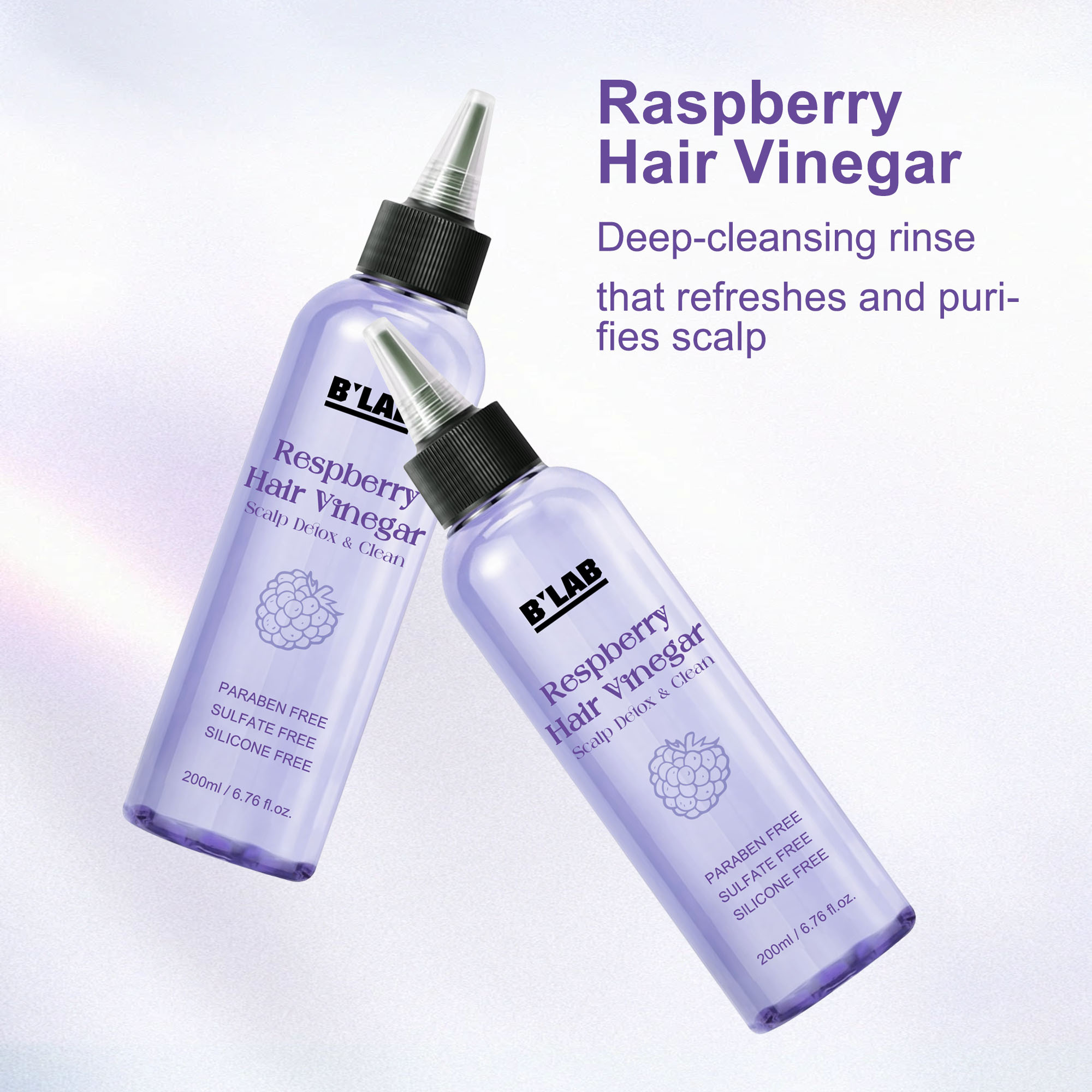 New Arrivals Hair Care Vinegar Rinse For Scalp Detox Clean Smooth Shiny Hair Clarifying Treatment For Anti Dandruff Scalp Serum