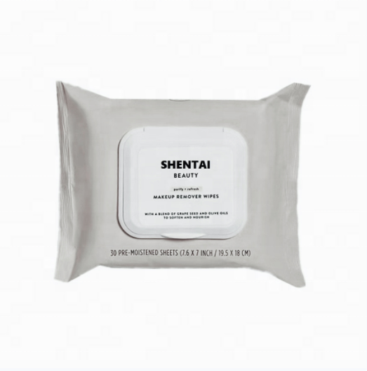 Travel Feminine Individual Facial Eyelid Wipe Makeup Remover Cleansing Face Single Wipes for Adults