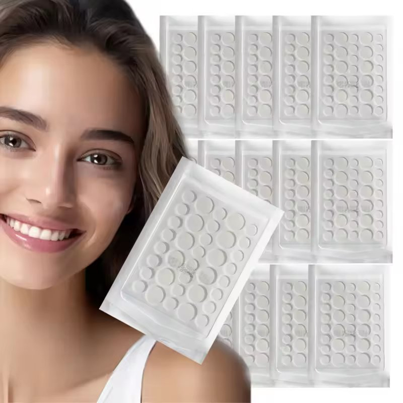 Transparent Hydrocolloid Pimple Patches: Invisible Spot Treatment for Face Zits