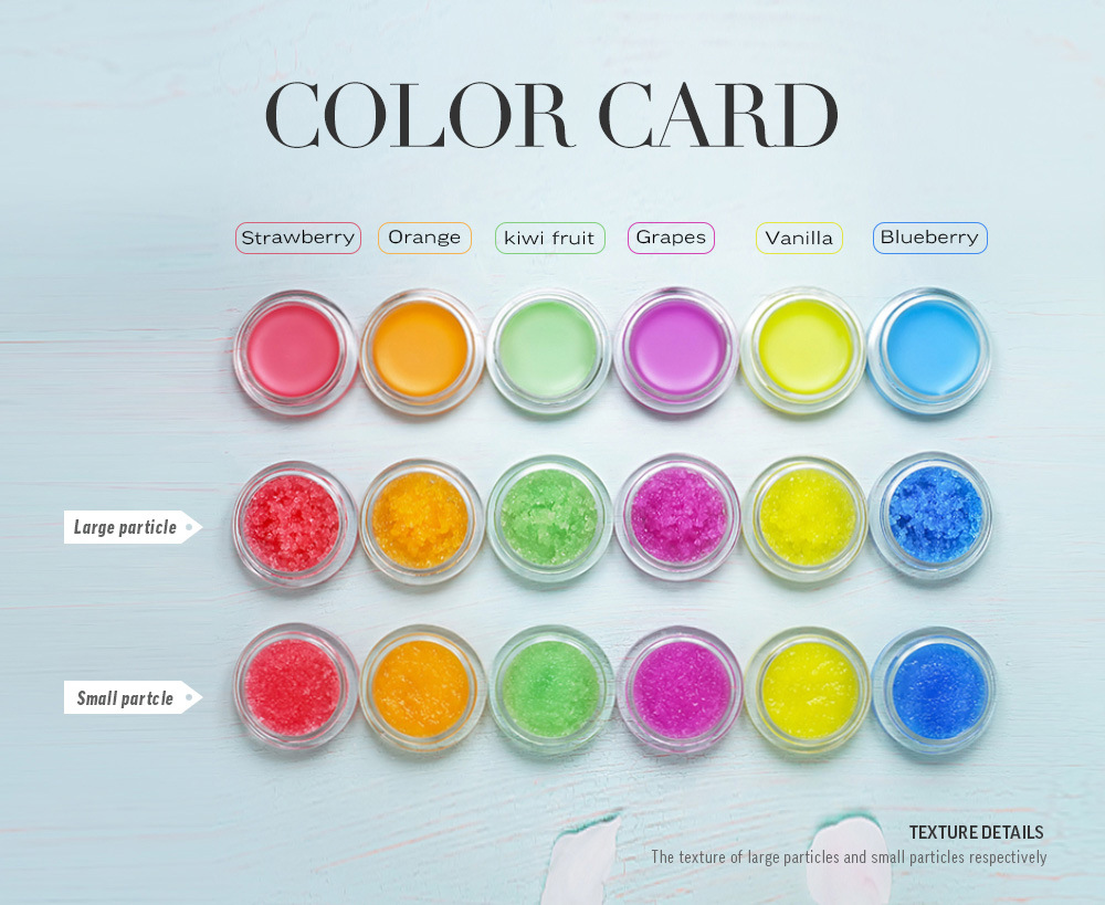 2-in-1 Vegan Sheet Fruit Flavor Lip Mask Set Private Label Organic Double Layer Jelly Lip Scrub for Fall Winter Care Reducing