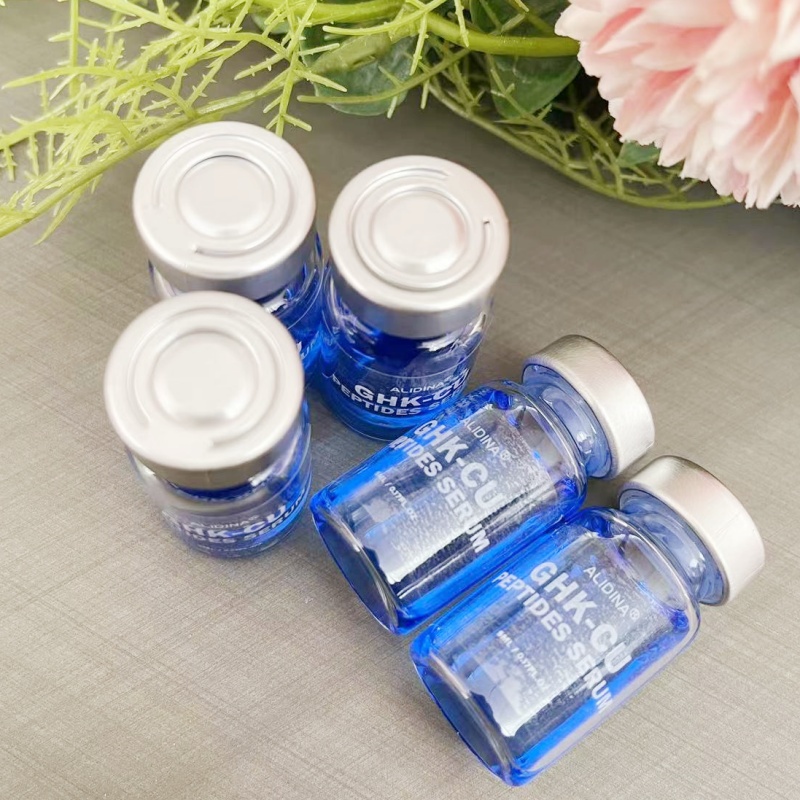 Ghk-Cu Peptides Intensive Serum Copper Peptides Serum GHK-Cu Hyaluronic Acid Anti-Aging Facial Ampoule Serum