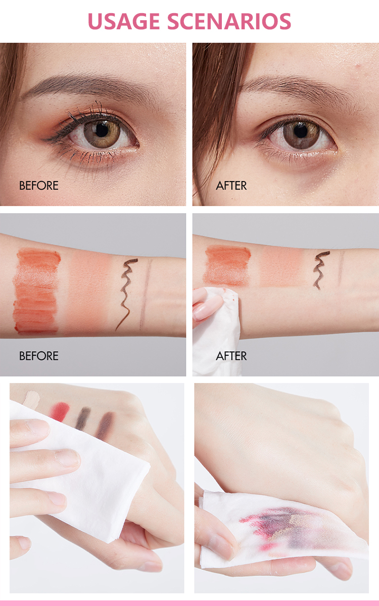Makeup remover wipes presentation 3