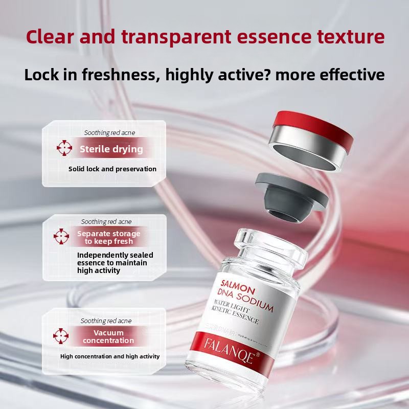 Korean PDRN Salmon DNA Serum Skin Booster for Ampoule Strong Repairing Face Brightening Anti-Aging MTS Therapy
