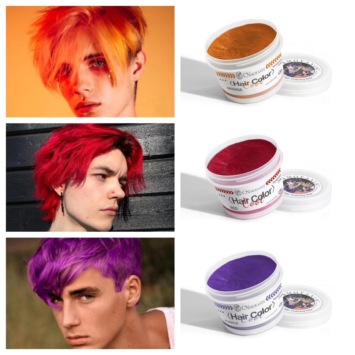 Color Wax Options