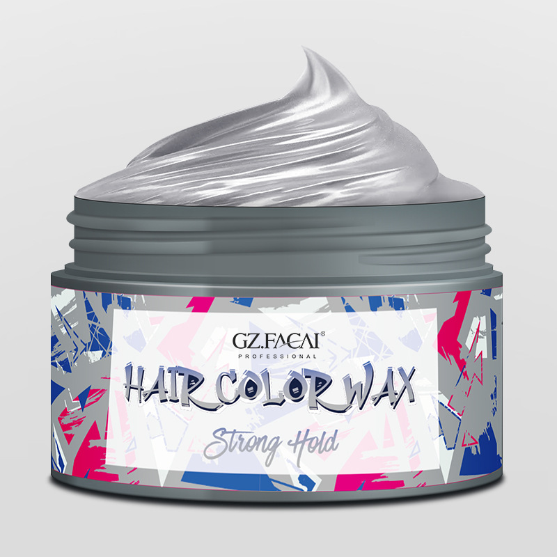 9 Color Temporary Hair Coloring Wax Clay Hair Styling Matte Trends Popular Party Colored Hair Mud Halloween Products