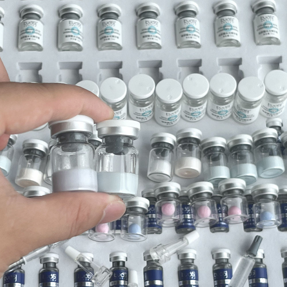 Collagen Blue Copper Peptide Beauty Ampoule for Skin Repair and Anti-Aging Vitamin C Firming Facial Serum