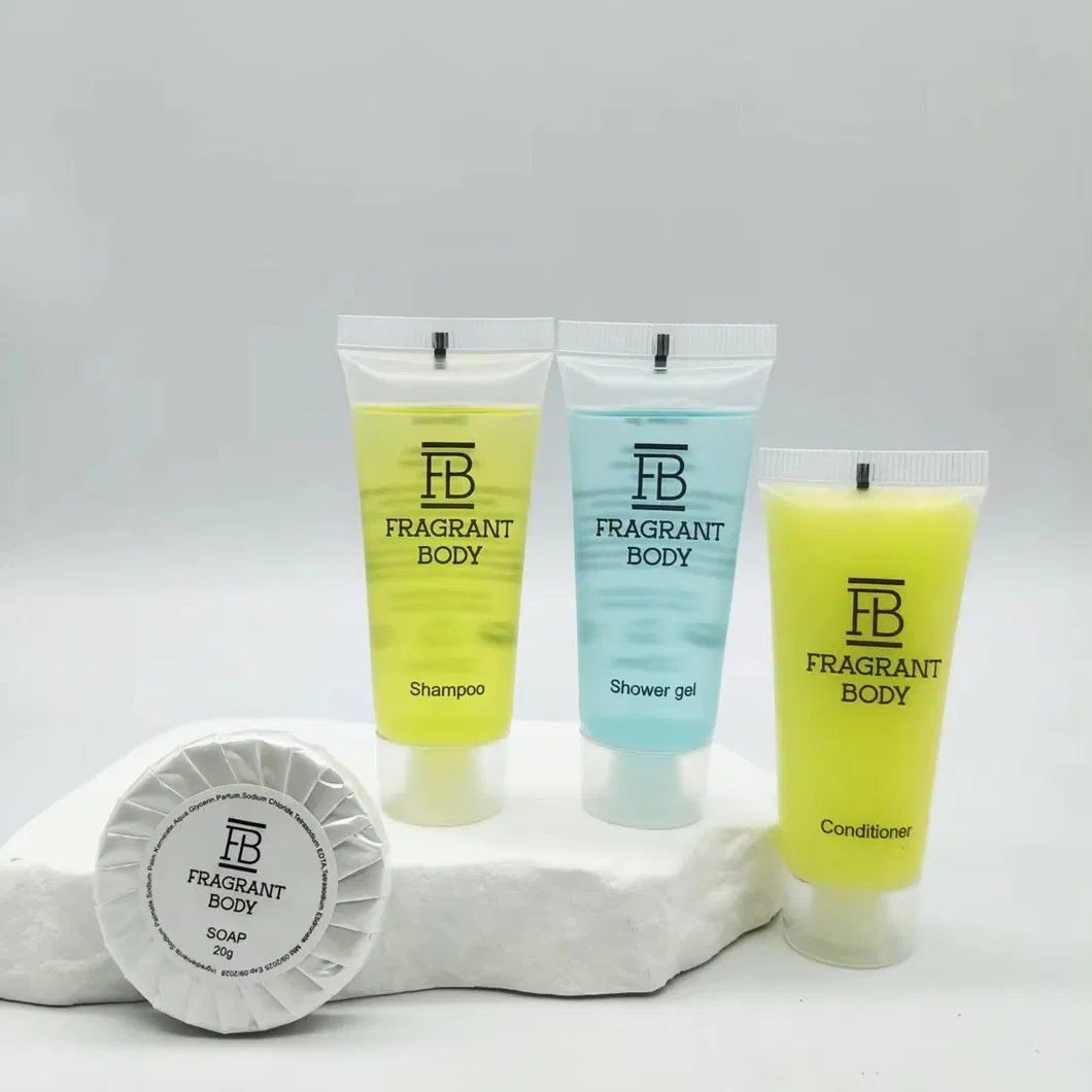 25ml Mini Size Shampoo Wholesale Private Label Hotel Amenities Disposable Body Wash
