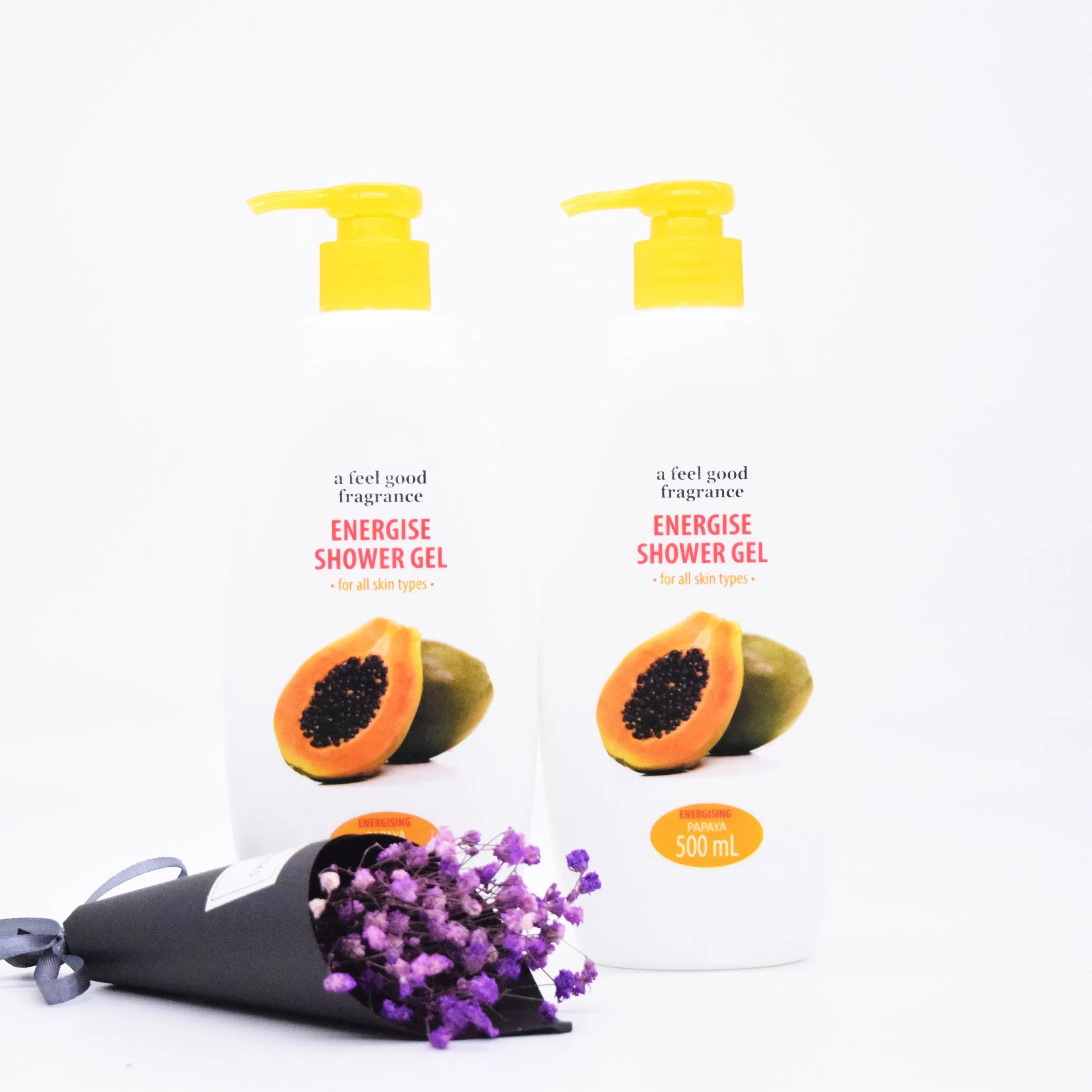 Three Kinds of Shower Gel Nourishing Body Wash Moisturizing Skin