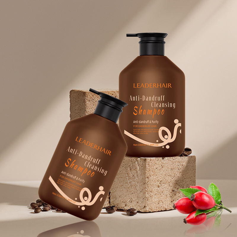 LEADERHAIR Organic Anti-Dandruff Refreshing Shampoo With Natural Plant Ingredients