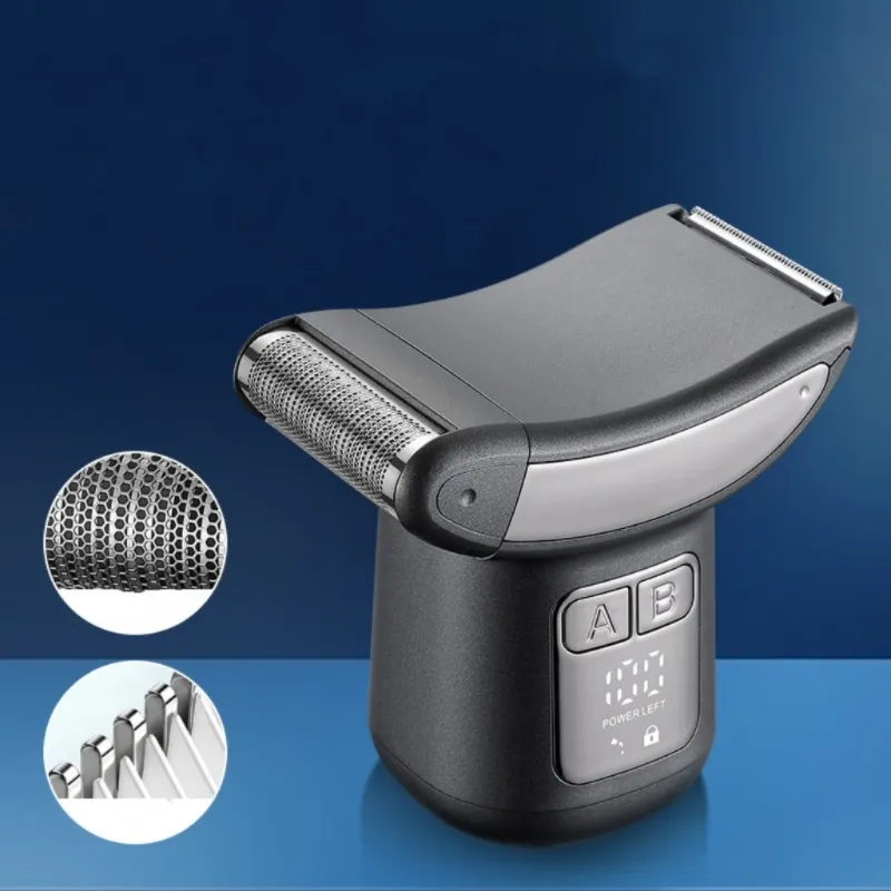 Long Battery Life Comfortable Efficient Men's Body Groomer Device