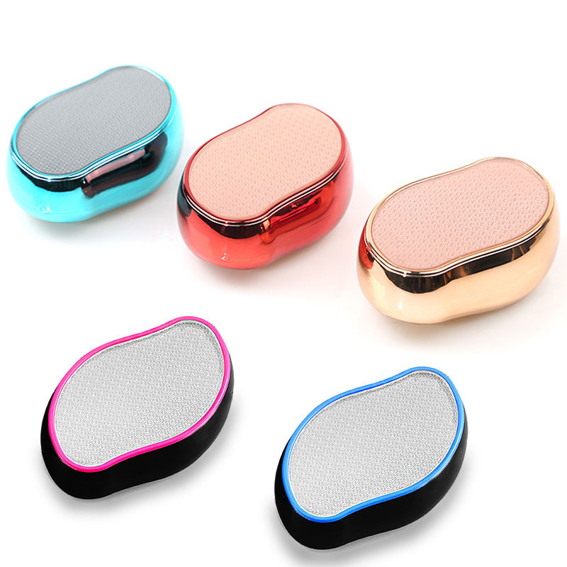 Ready To Ship Cheap Shipping Rose Gold,Blue,Red Black&amp;Pink Pedicure Foot Care Cleaning Callus Remover Rasp File
