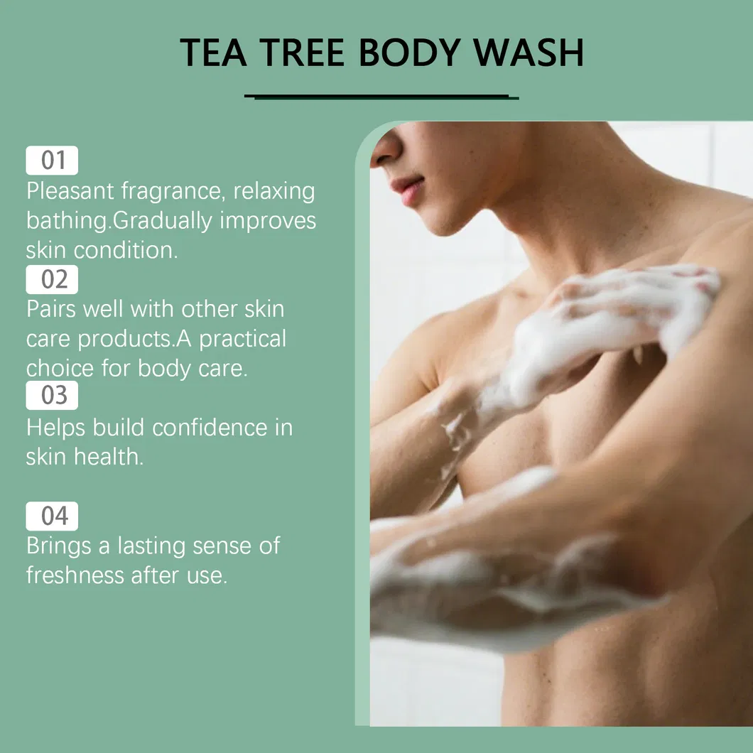 Tea Tree Herbal Gentle Cleansing Shower Gel