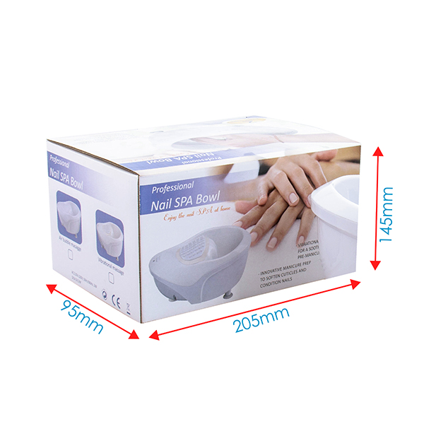 Electric Hand Massage Nail Manicure Soak Bowl Bubble Spa Nail Care Finger Bowl Color Option