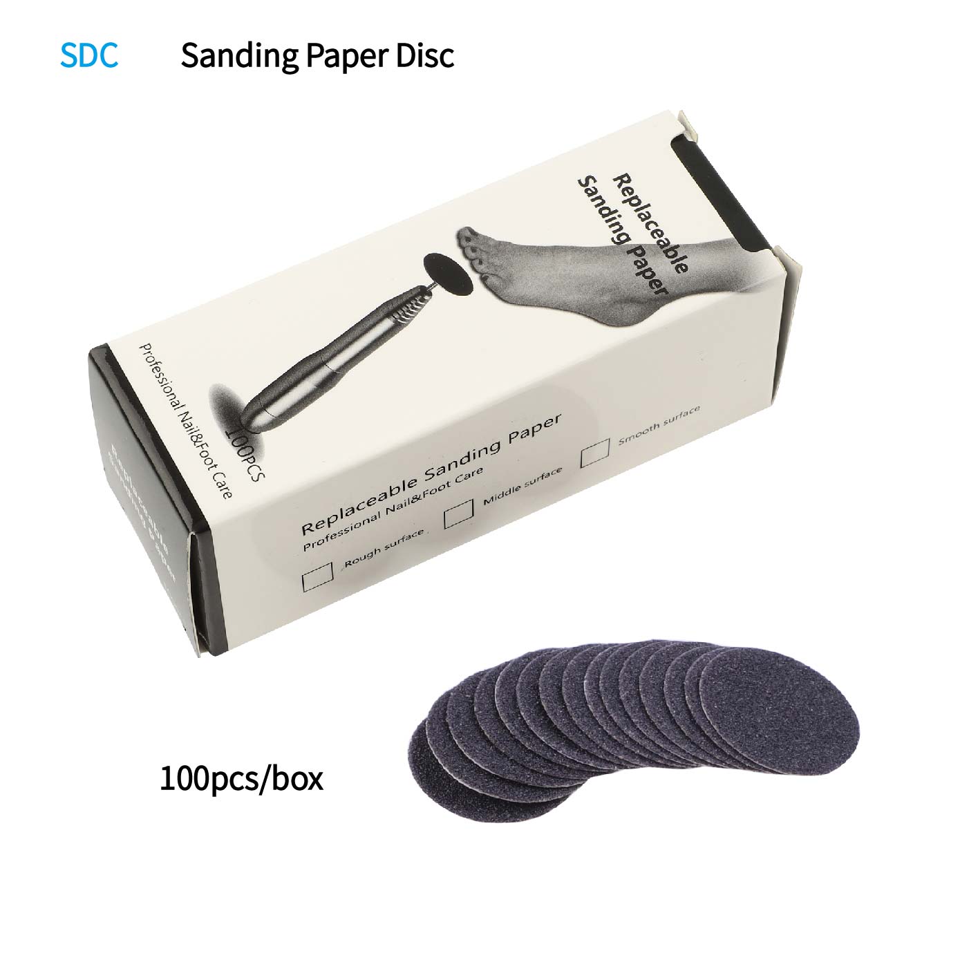 Professional Nail&amp;Foot Care Pedicure Sanding Disc Foot Callus Remover