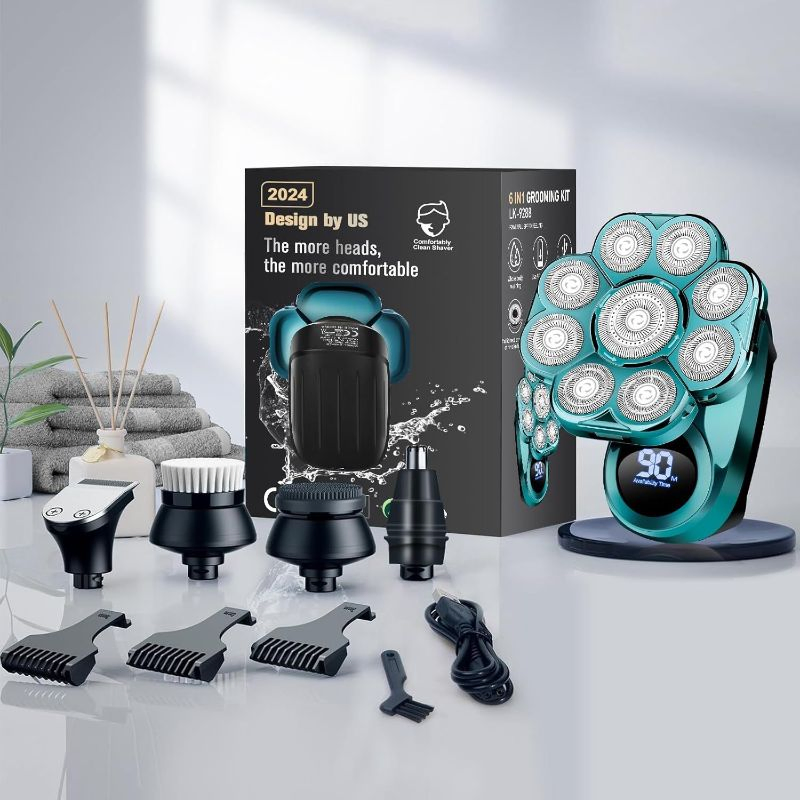 Advanced Electric Shaver with Precision Trimmer for Men's Grooming