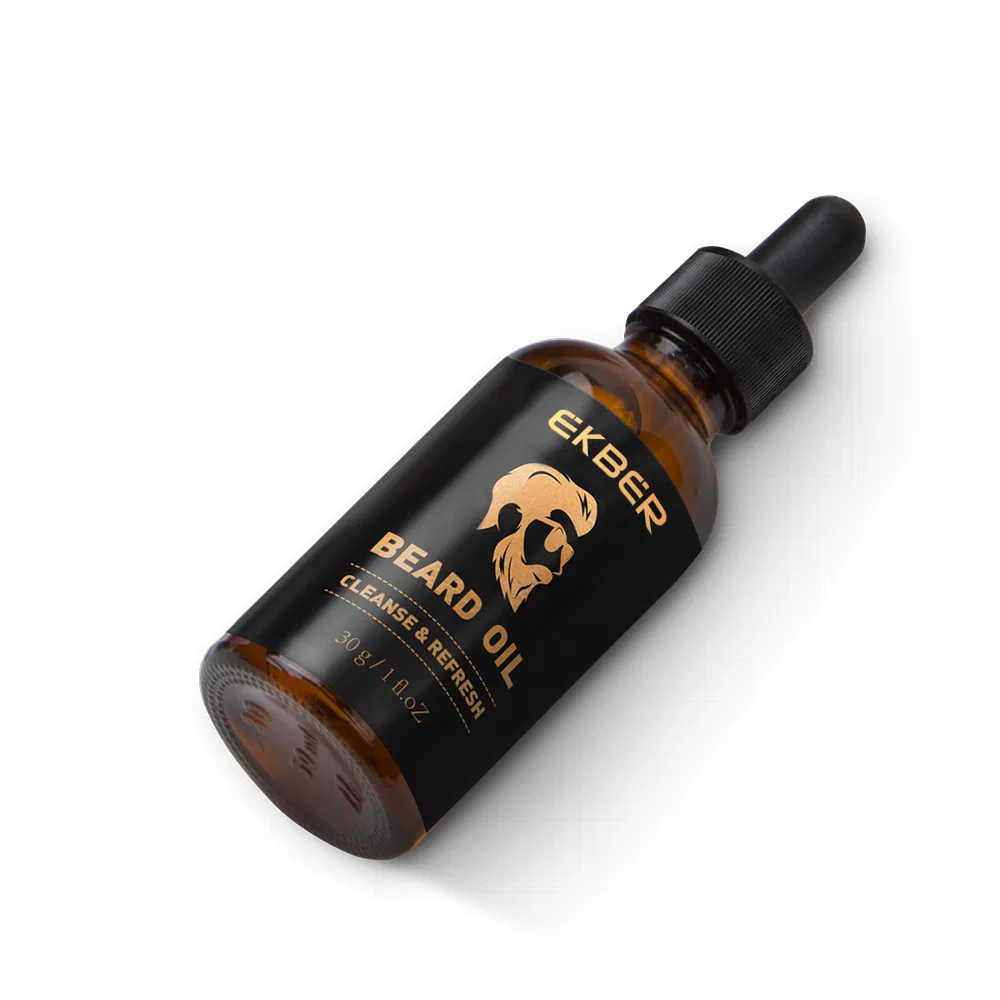 Beard Growth Serum and Balm Set for Men's Grooming