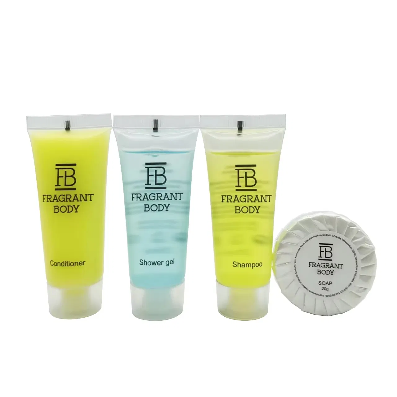 25ml Mini Size Shampoo Wholesale Private Label Hotel Amenities Disposable Body Wash