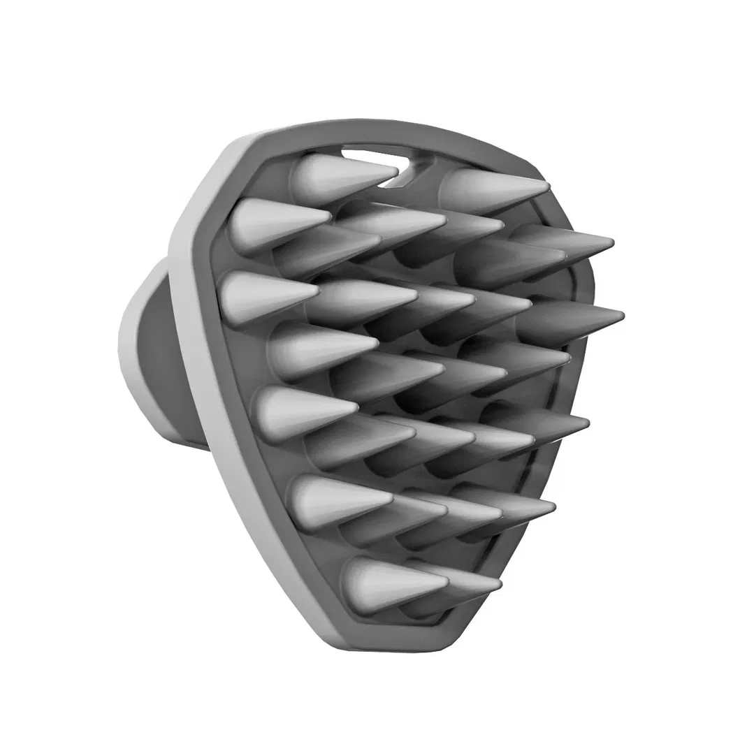 Dual-Function Beard Grooming and Scalp Massage Brush for Men
