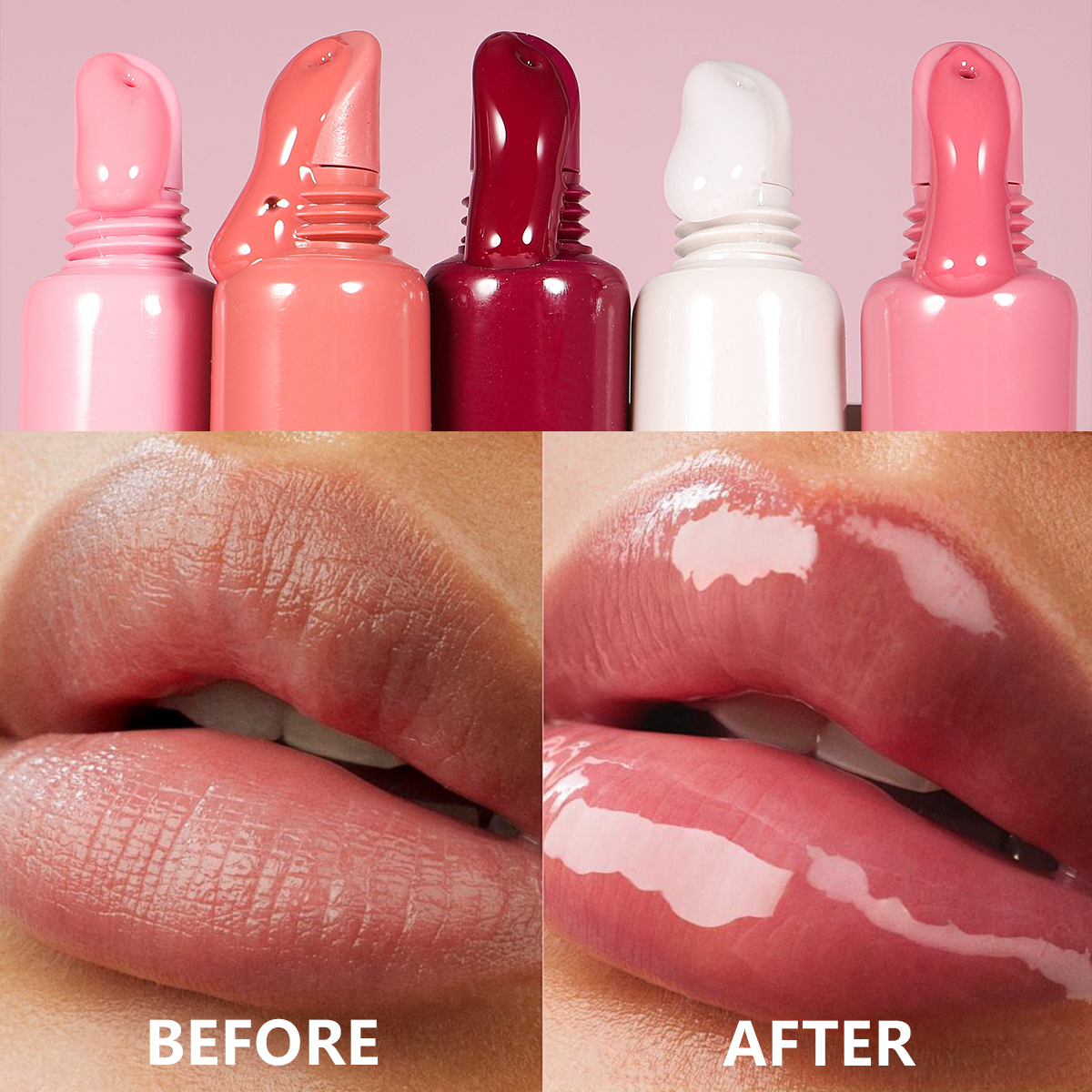 High Quality Private Label Lipgloss Lipbalm Cream Lip Tint Cherry Balm Long-Lasting Peptide Tinted Lip Balm Soft Glossy Lip Balm